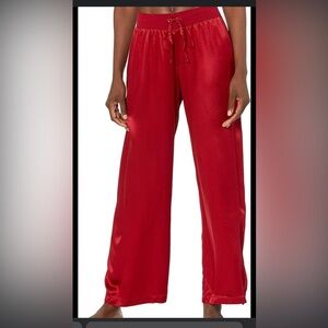 Red Satin PJ Harlow Pajama Set